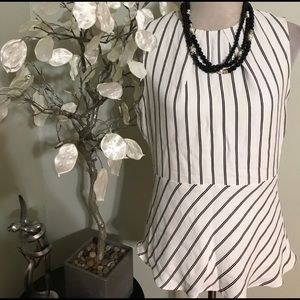 Ann Taylor peplum top